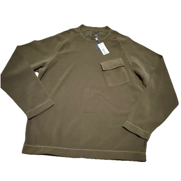 Tommy Hilfiger Other - Vintage Tommy Hilfiger Fleece Pullover Pocket Army NWT PG7087 Fall 2000 XXL